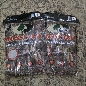 Mossy Oak Men's Thermal Top And Pants